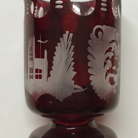 Royal Bohemia Shot Liqueur Glass antique - Picture 2 of 7